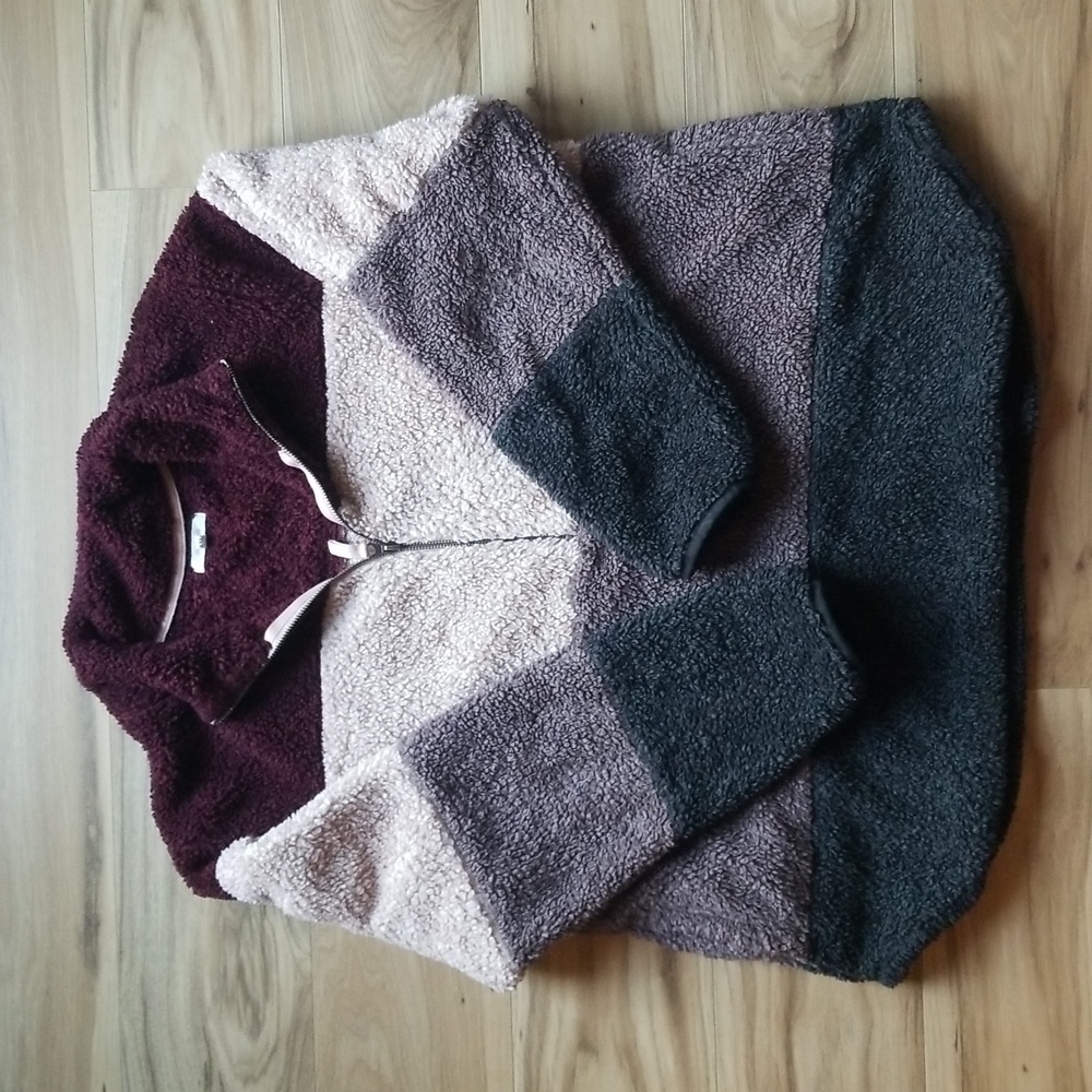 Maurices 3/4 zip fleece pullover